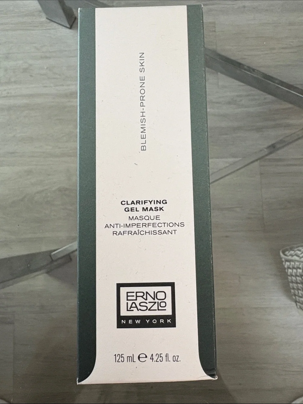Erno Laszlo Clarifying Gel Mask - Green & White Box